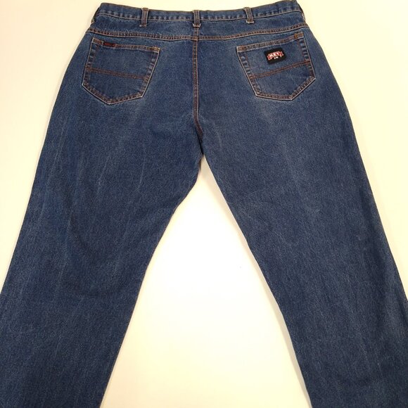 Key Industries HRC2 FlameOut Flame-Resistant Denim Jeans Men's 44x32 100% Cotton - Picture 4 of 8